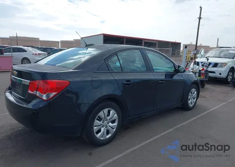 2015 Chevrolet Cruze Ls Auto from USA, damaged, VIN 1G1PA5SH0F7184313